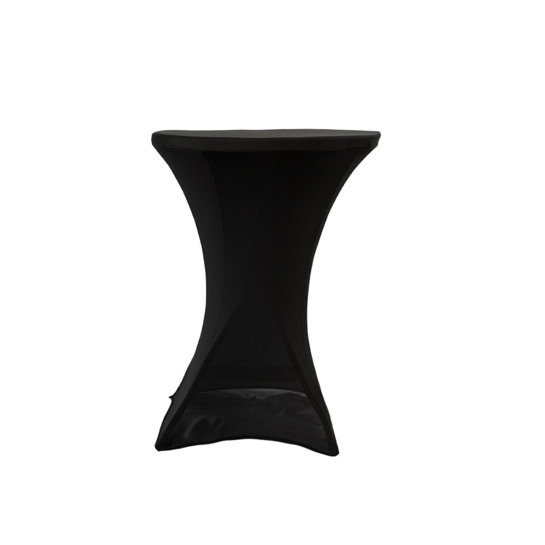Black 5-Pack 30/32" Spandex Cocktail Table Covers for Home Kitchen Patio Entertaining Parties, 250gsm, Image 3