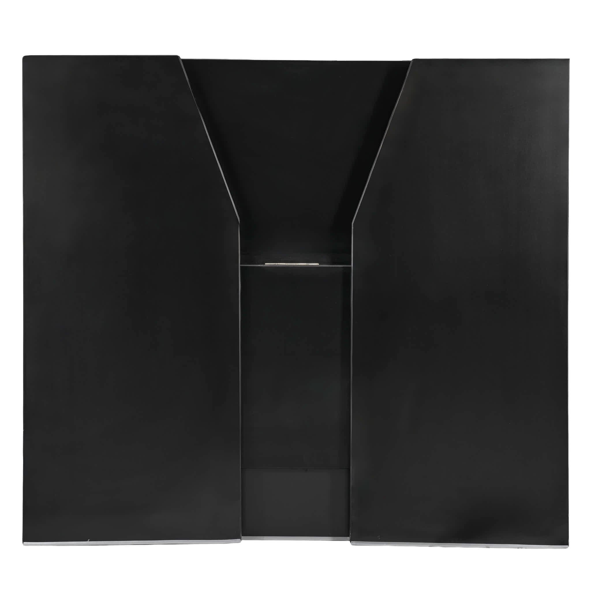Black 42" Tall 48" Portable Folding Bar Table for Home Kitchen Patio Entertaining Parties, High-Pressure Laminate Surface, Image 7