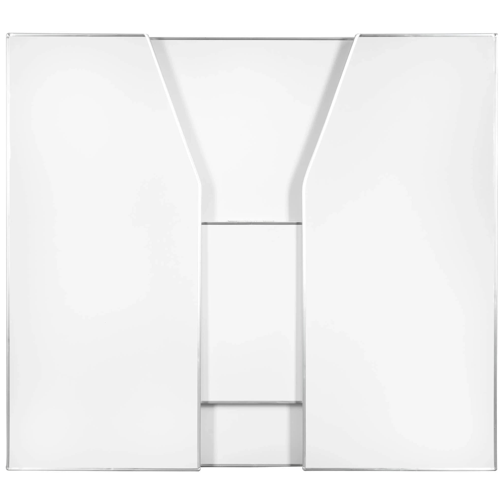 White 42" Tall 48" Portable Folding Bar Table for Home Kitchen Patio Entertaining Small Spaces, High-Pressure Laminate Surface Metal Edge, Image 11