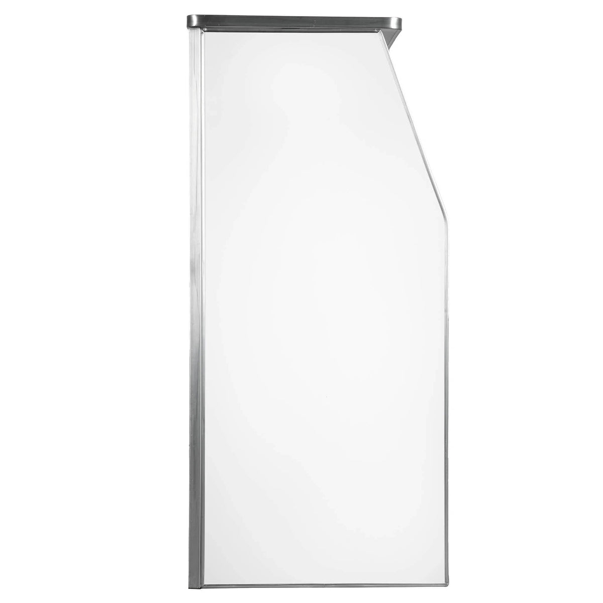 White 42" Tall 48" Portable Folding Bar Table for Home Kitchen Patio Entertaining Small Spaces, High-Pressure Laminate Surface Metal Edge, Image 6