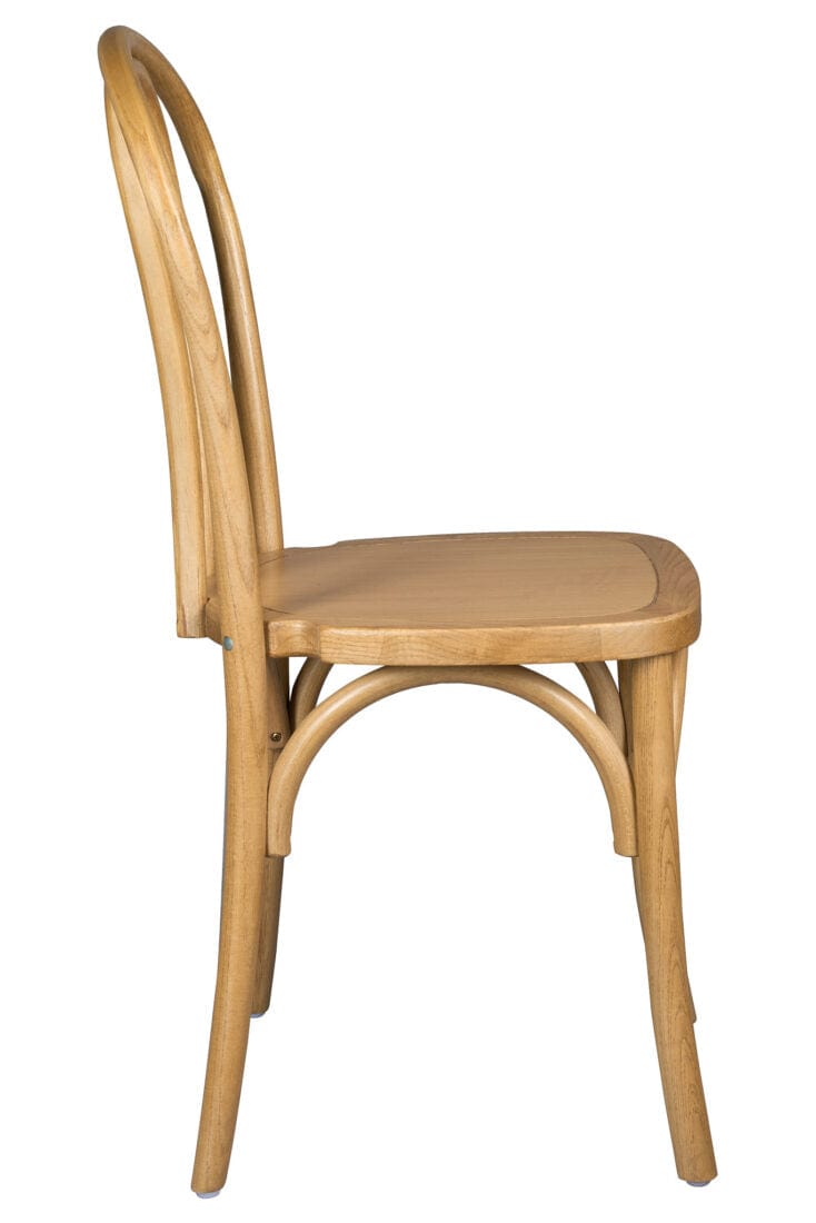 Natural Wood Bentwood Chair, Image 9