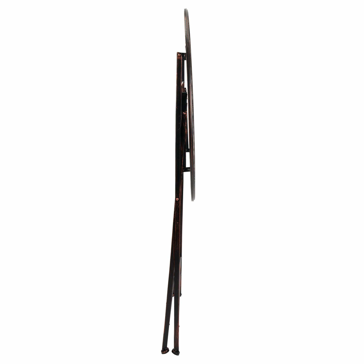 32" Bronze Bistro Cocktail Table — 42" Cocktail Height, Patio/Outdoor, Image 4
