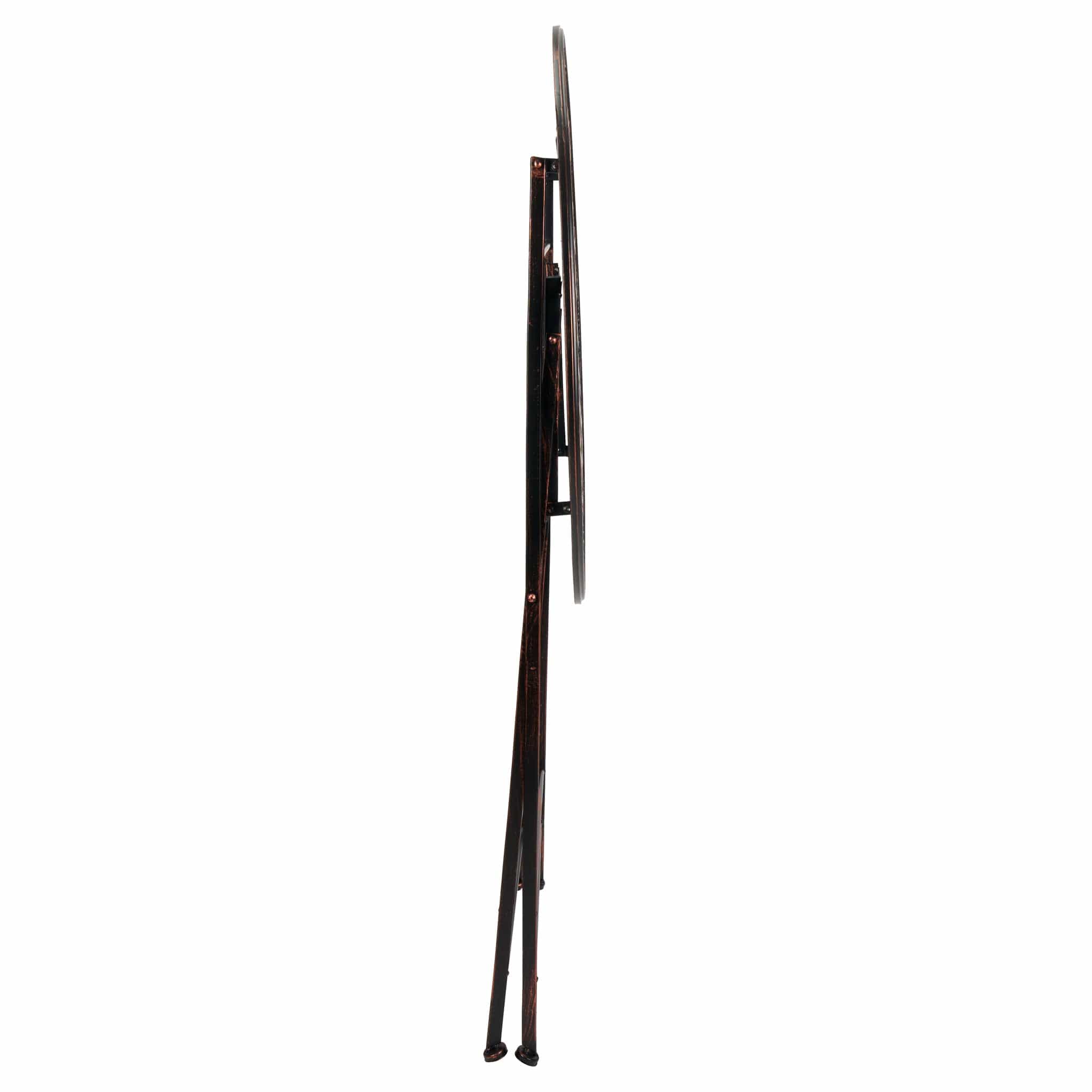 32" Bronze Bistro Cocktail Table — 42" Cocktail Height, Patio/Outdoor, Image 4