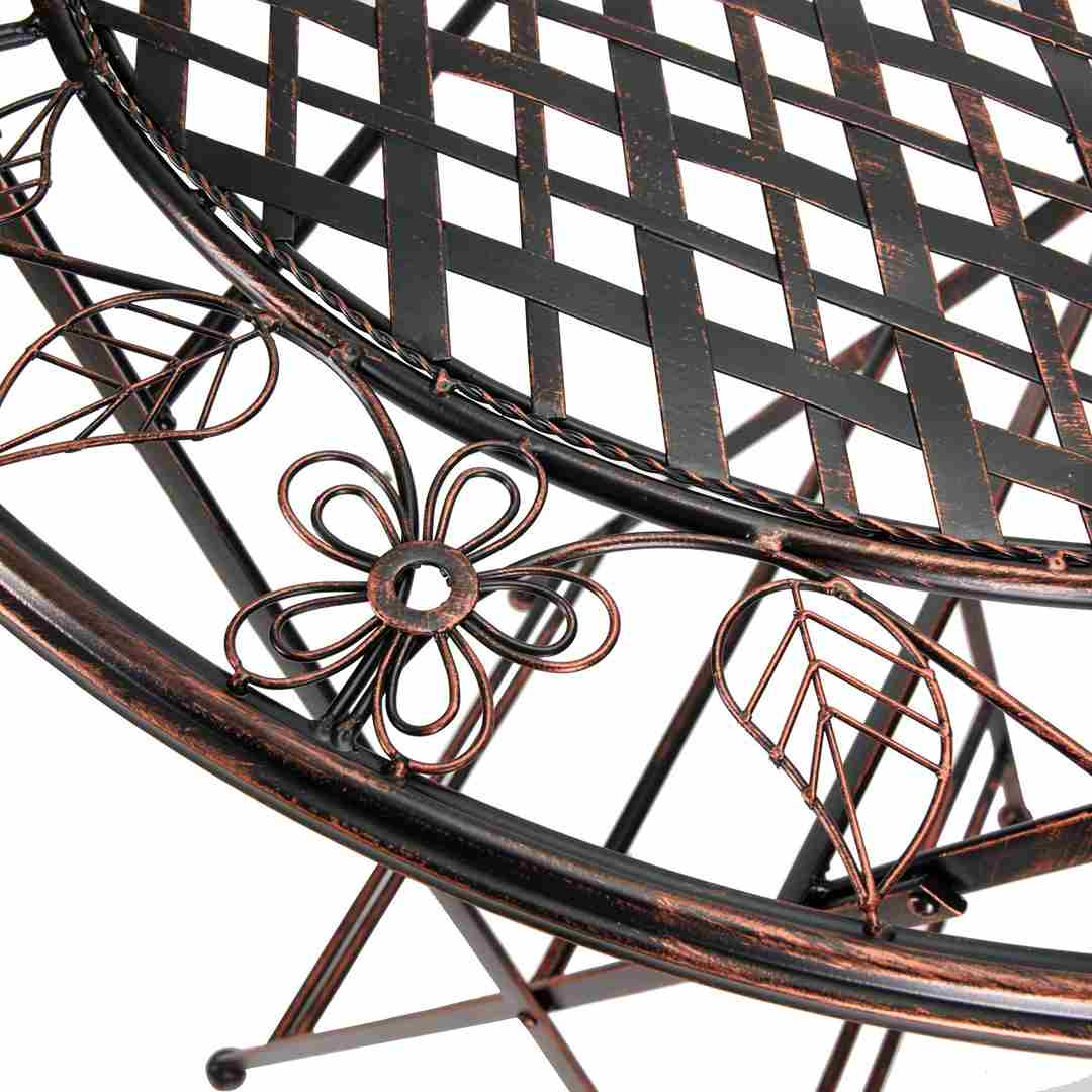 32" Bronze Bistro Cocktail Table — 42" Cocktail Height, Patio/Outdoor, Image 6