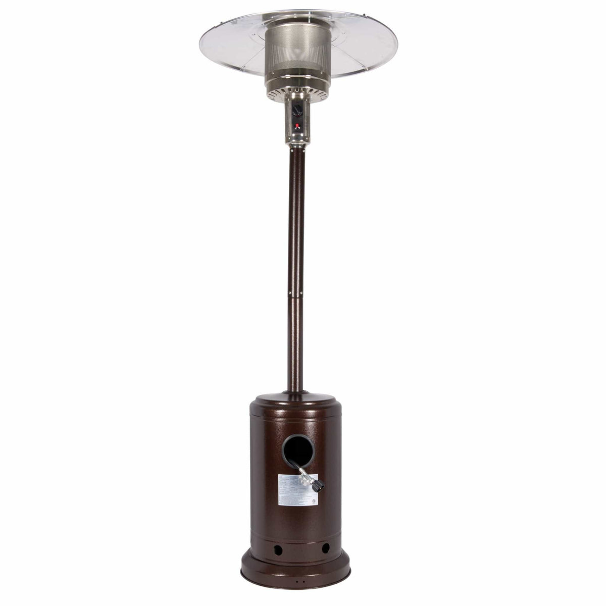 Brown Standing Outdoor Propane 41,000 BTU Heater for Patio, Image 4