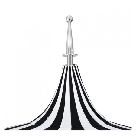 8.5' Patio California Umbrella Pagoda Series with Sunbrella Fabric and White Aluminum Pole for Outdoor Table and Patio Coverage, Tuscan, Image 5