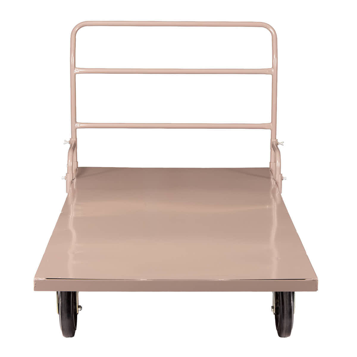 Gray Industrial Flat Bed Platform Cart, Image 6