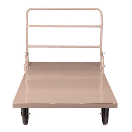 Gray Industrial Flat Bed Platform Cart, Image 6