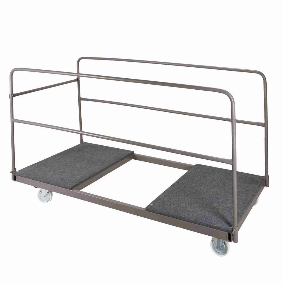 Gray Extra Large Steel Banquet Table Cart