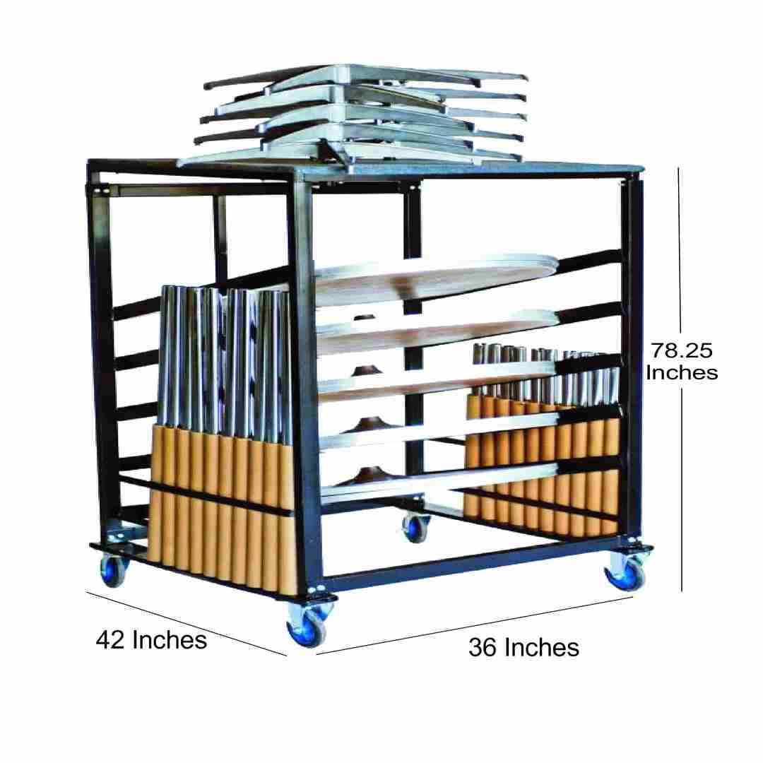 Table Fill Cart Steel Table Cart for 36
