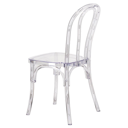 Clear Resin Bentwood Chair, Image 6