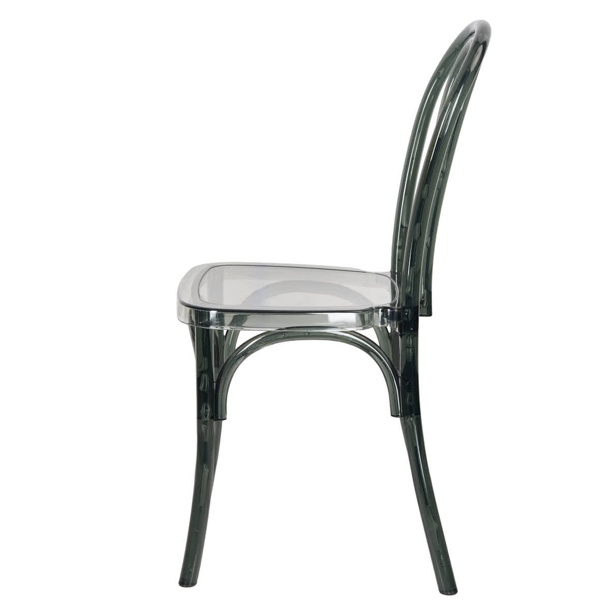 Smoke Resin Bentwood Chair, Image 5