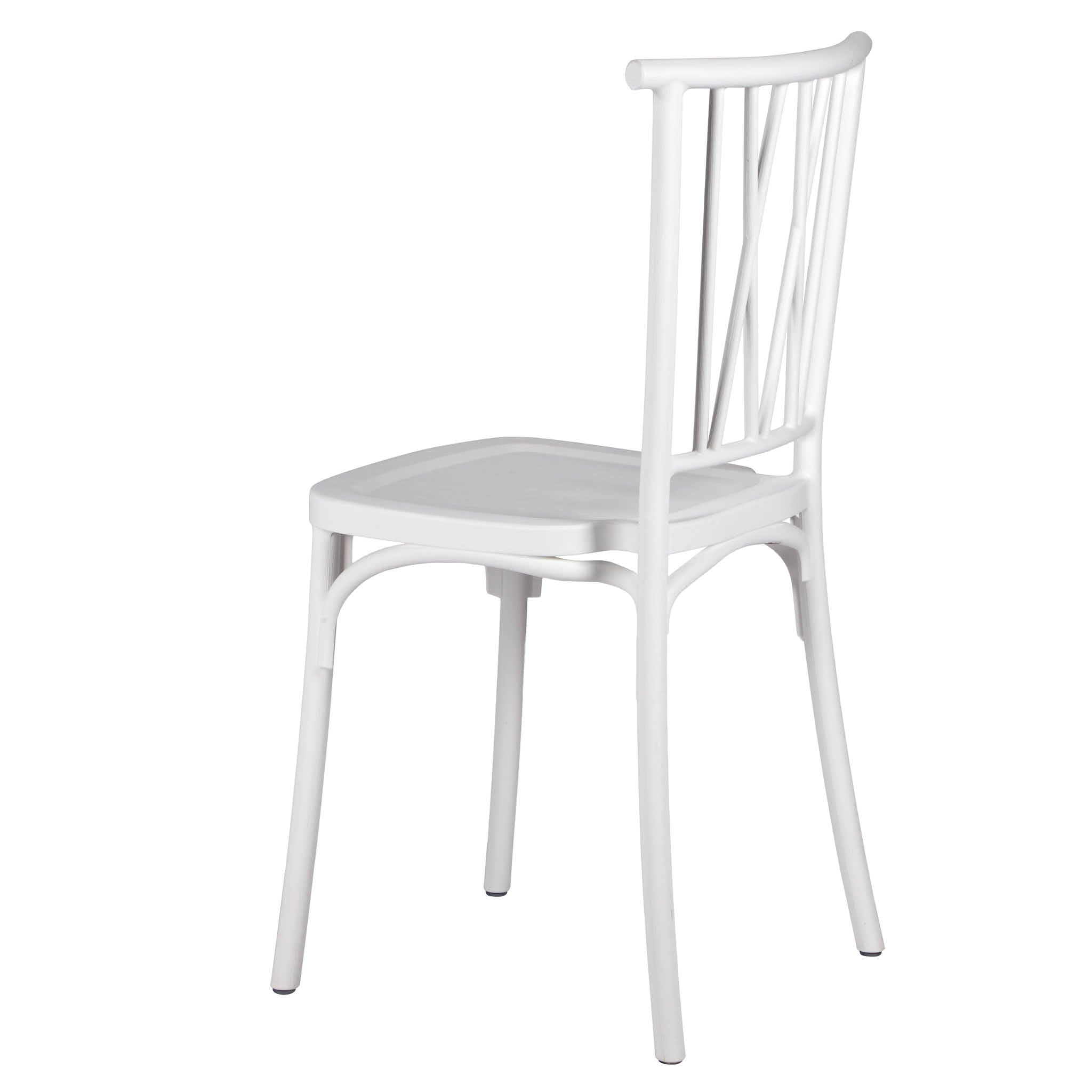 White Willow Mono Frame Resin Chair, Image 6