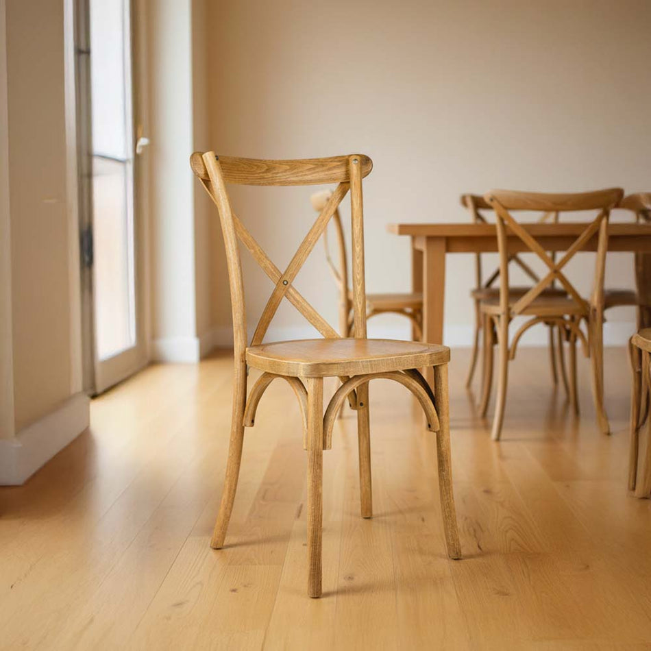 Chestnut ToughWood™ Cross Back Chair
