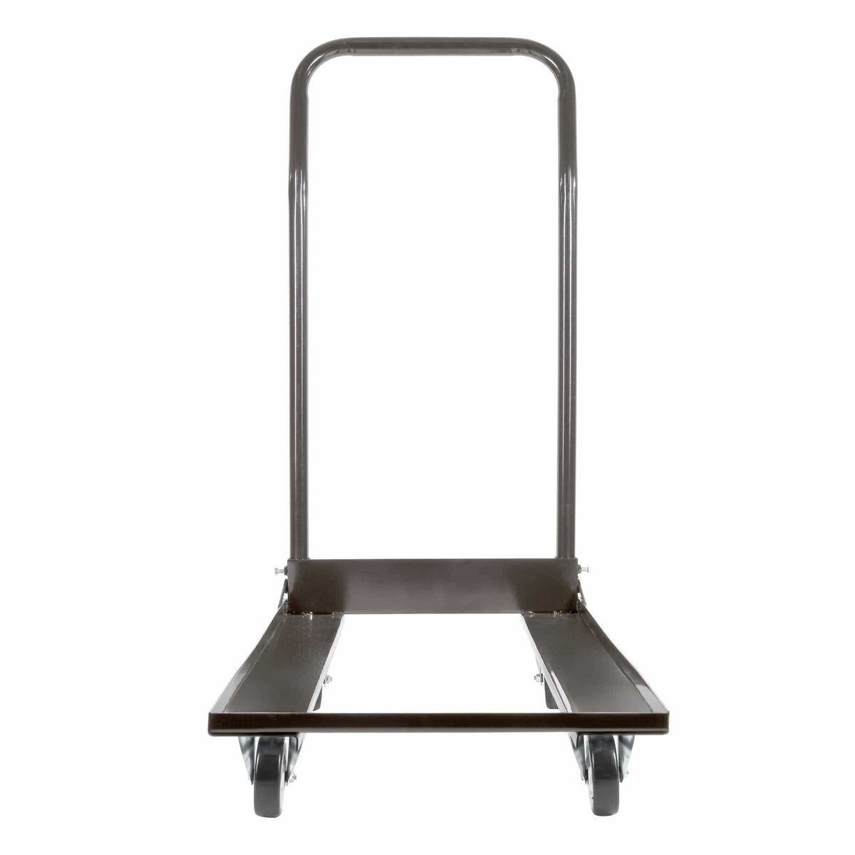 Folding Chair Storage Cart for Home Garage Event Setup, Steel Frame for Poly and Resin Folding Chairs, Gray, Image 3