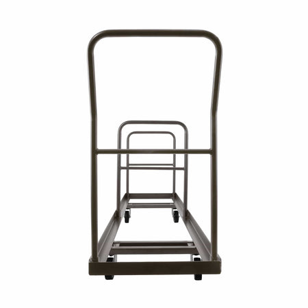 Gray Extra Large Steel Folding Chair Cart for Poly Resin Bamboo and Wood Folding Chairs, Image 4