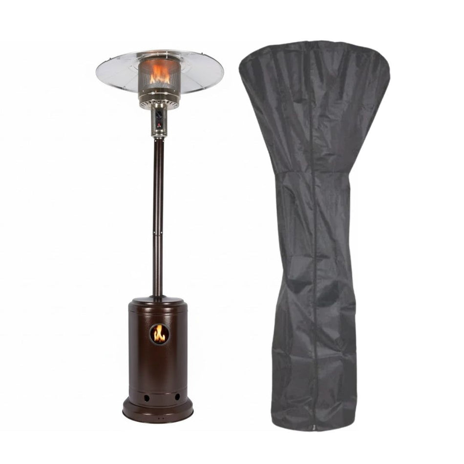 Brown Standing Outdoor Propane 41,000 BTU Heater for Patio, Image 2