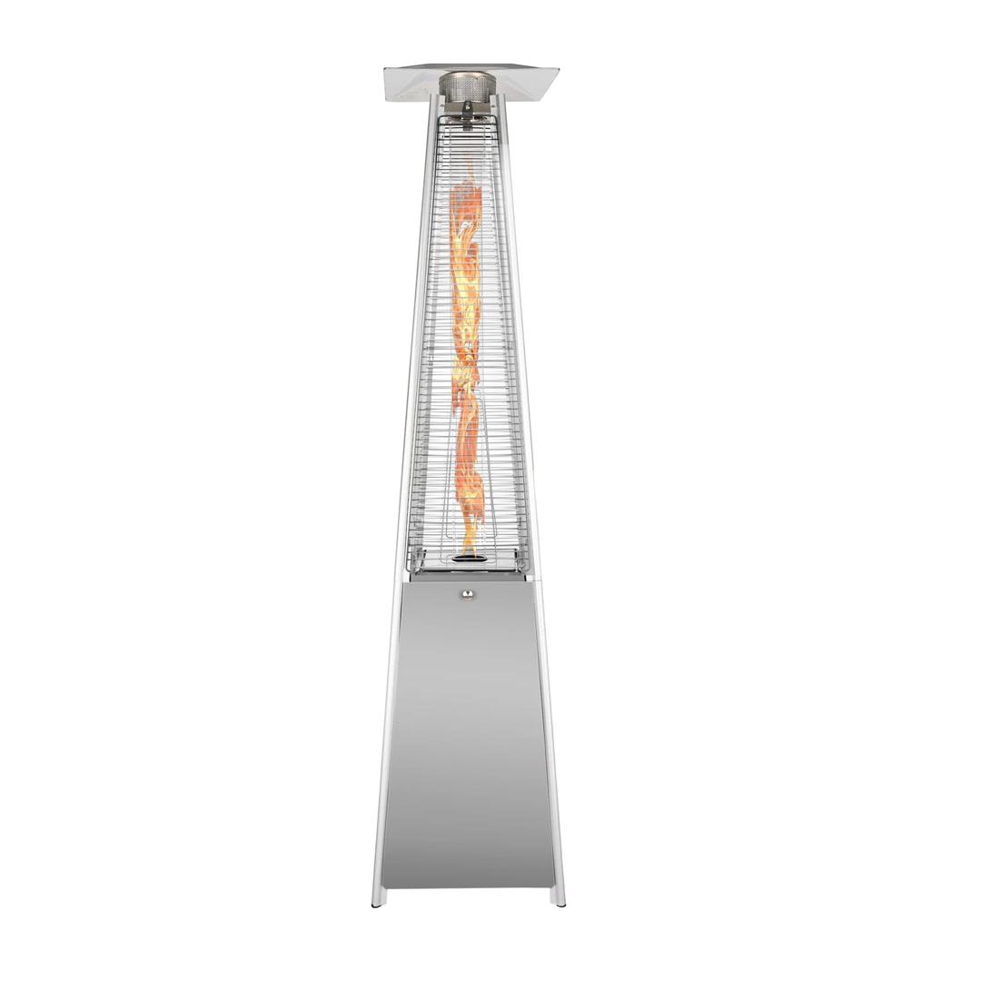 Propane Patio Heater 43,000 BTU – Gray Pyramid w/ Cover for Patio & Deck, Image 9