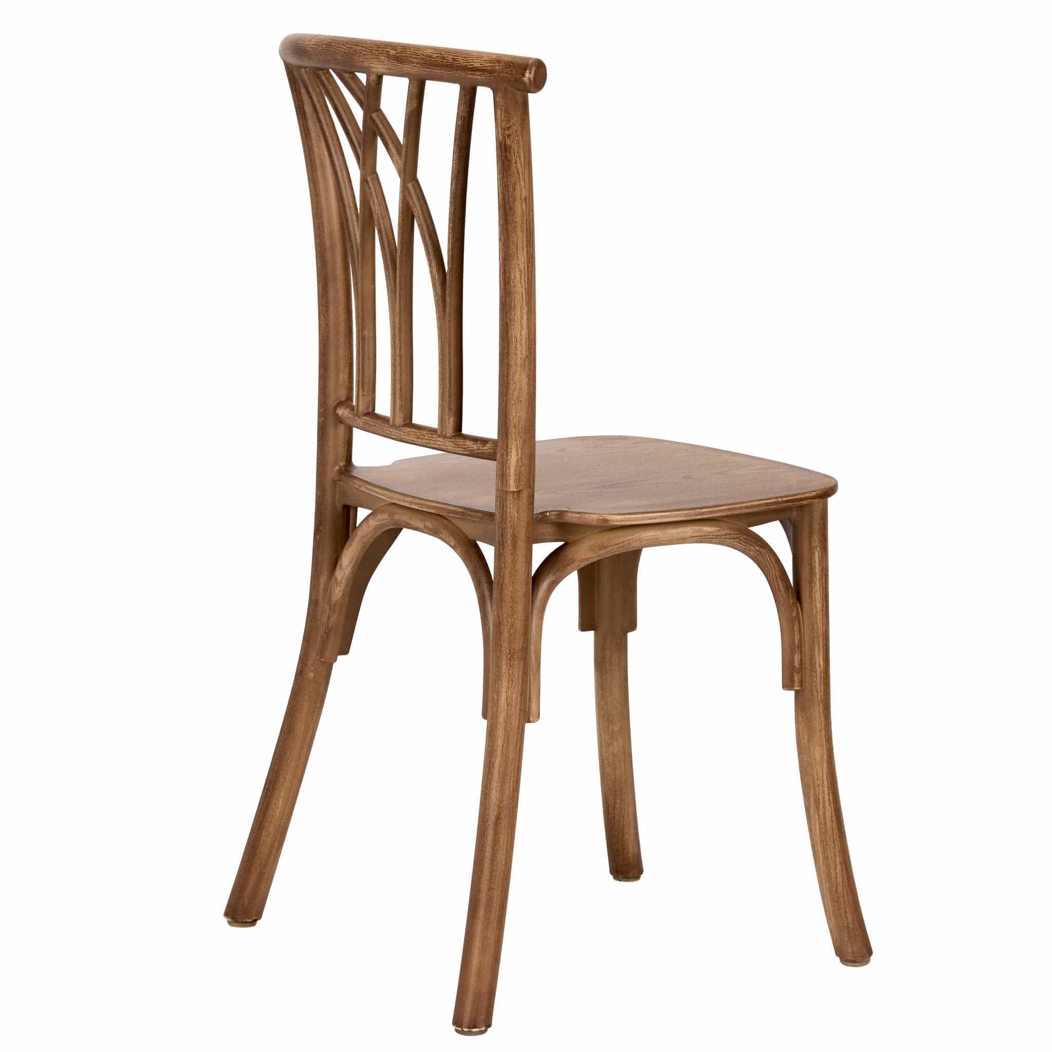 4 Pack Kids Chestnut ToughResin Willow Chair for Playroom and Patio, Image 8