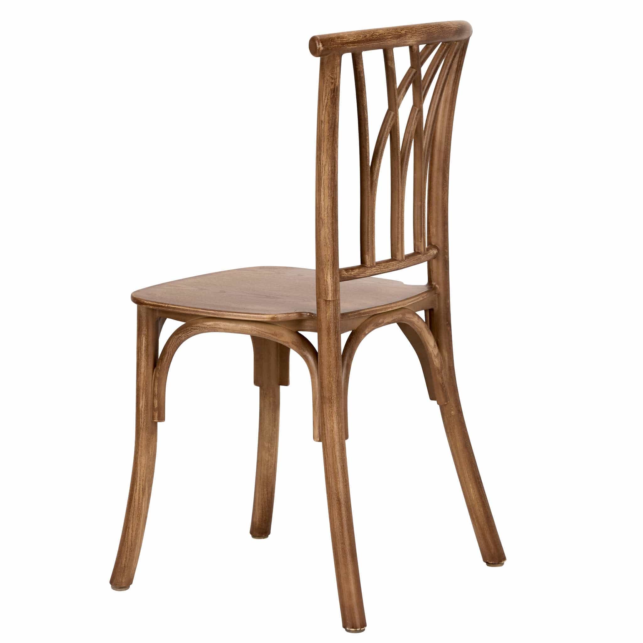 4 Pack Kids Chestnut ToughResin Willow Chair for Playroom and Patio, Image 6