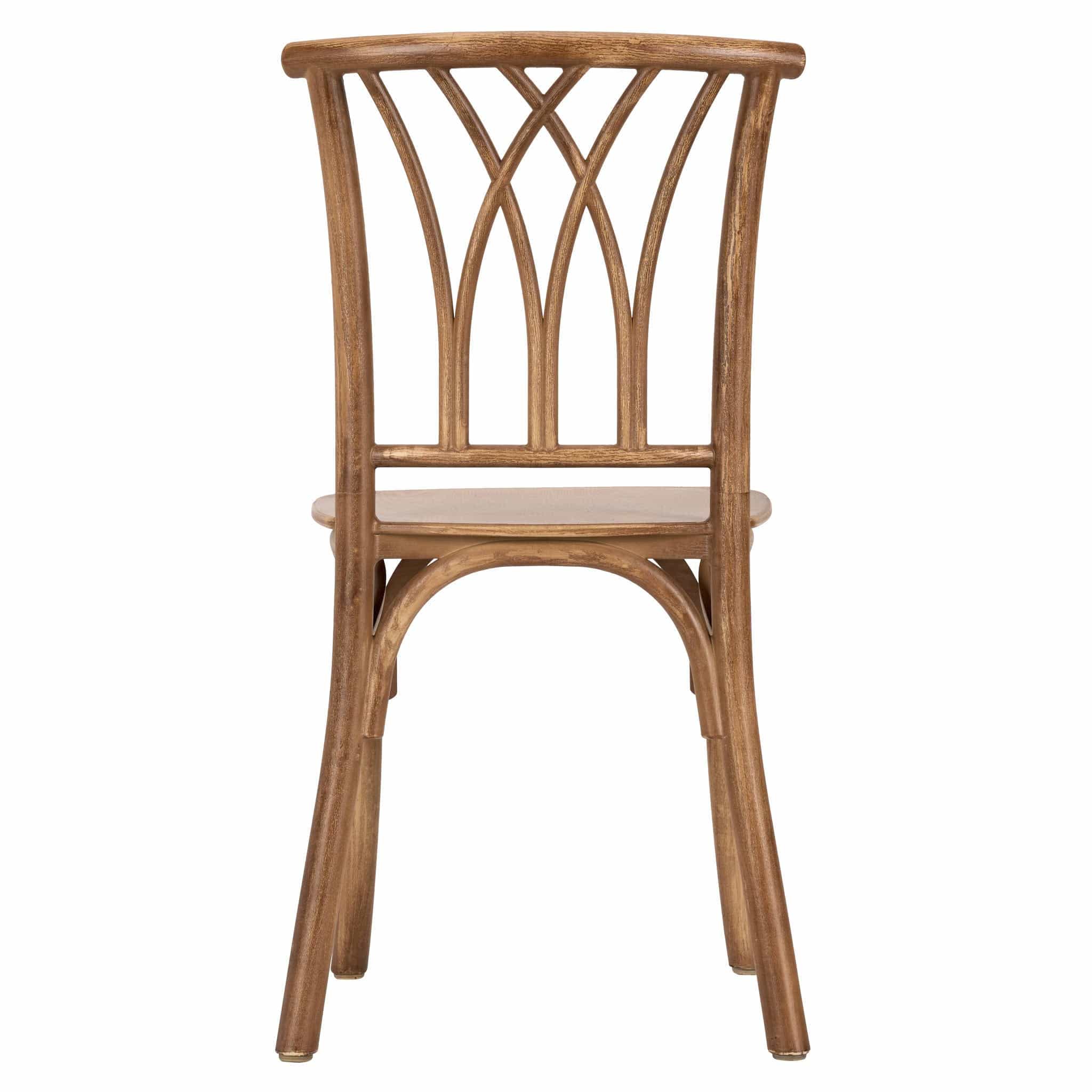 4 Pack Kids Chestnut ToughResin Willow Chair for Playroom and Patio, Image 7
