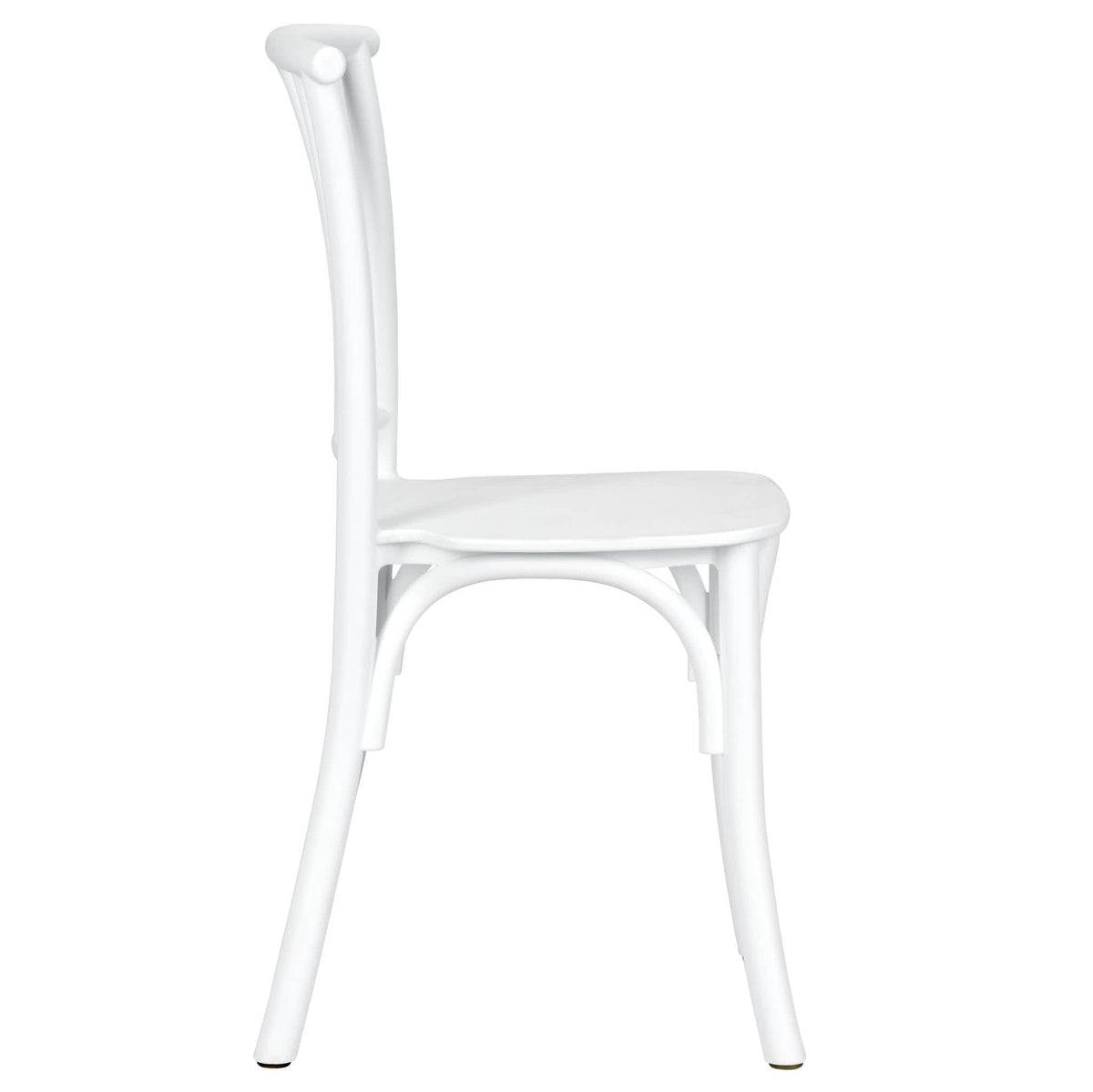 4 Pack Kids White ToughResin Willow Chair for Playroom and Patio, Image 3