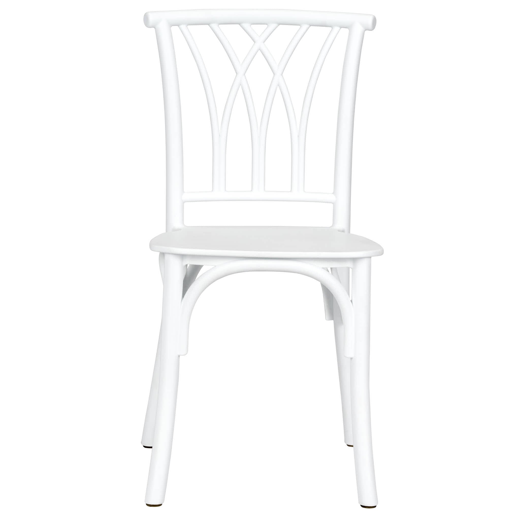 4 Pack Kids White ToughResin Willow Chair for Playroom and Patio, Image 4