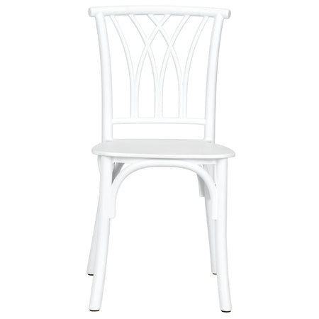 4 Pack Kids White ToughResin Willow Chair for Playroom and Patio, Image 4