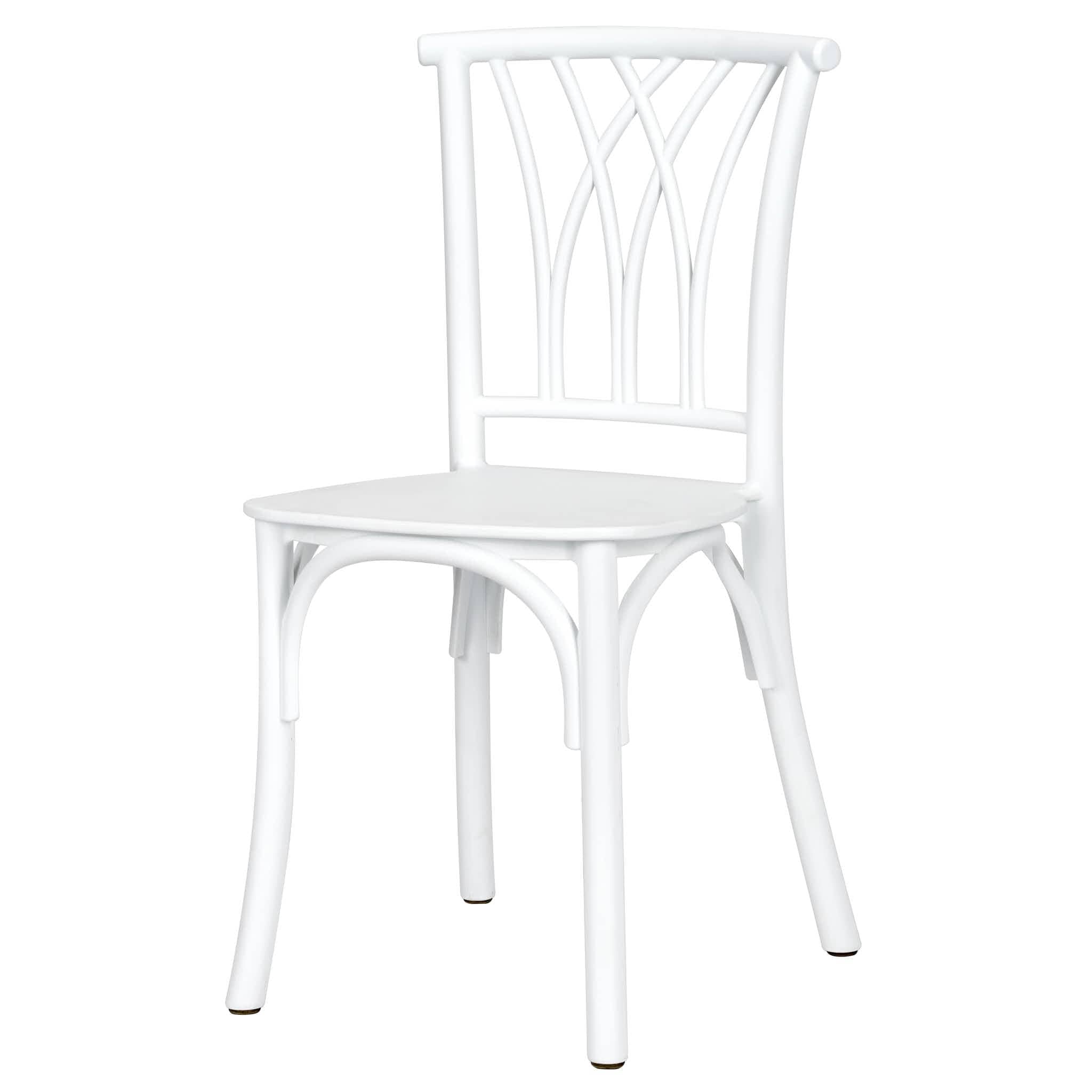4 Pack Kids White ToughResin Willow Chair for Playroom and Patio, Image 5