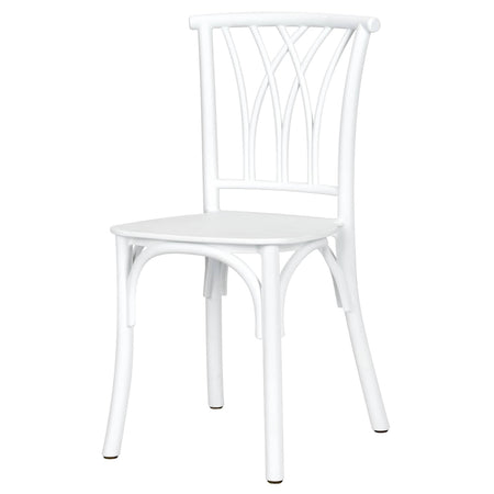 4 Pack Kids White ToughResin Willow Chair for Playroom and Patio, Image 5