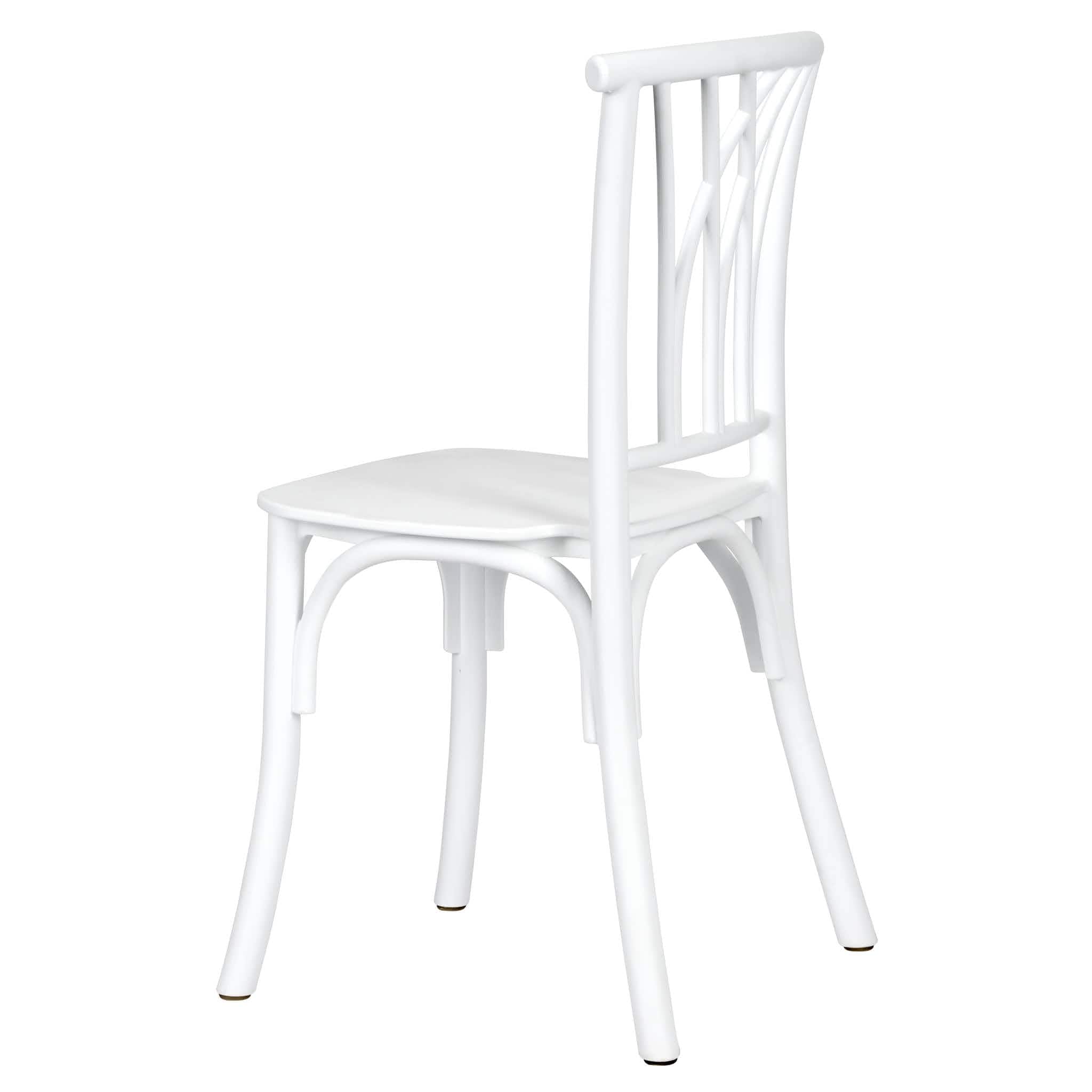 4 Pack Kids White ToughResin Willow Chair for Playroom and Patio, Image 7
