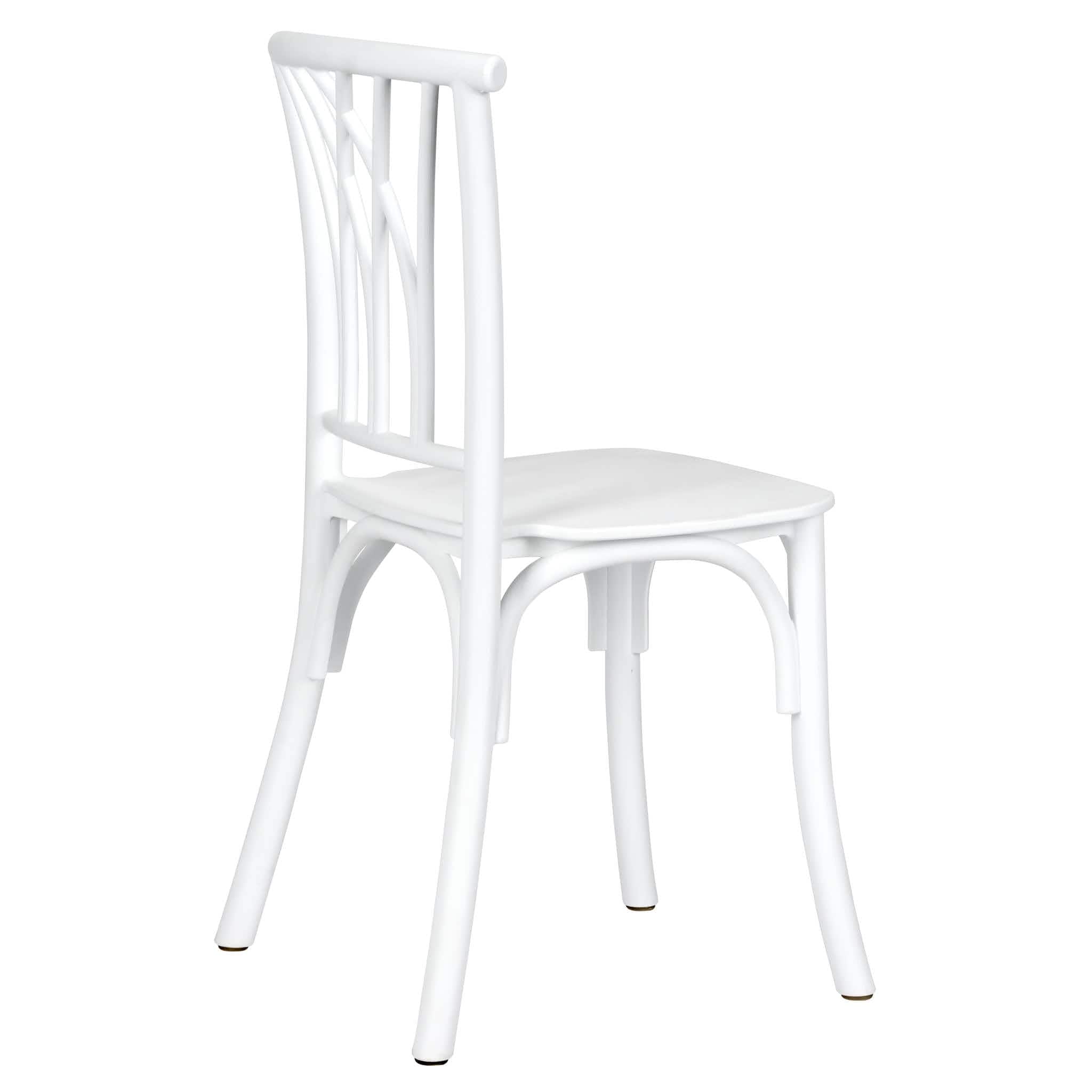 4 Pack Kids White ToughResin Willow Chair for Playroom and Patio, Image 8