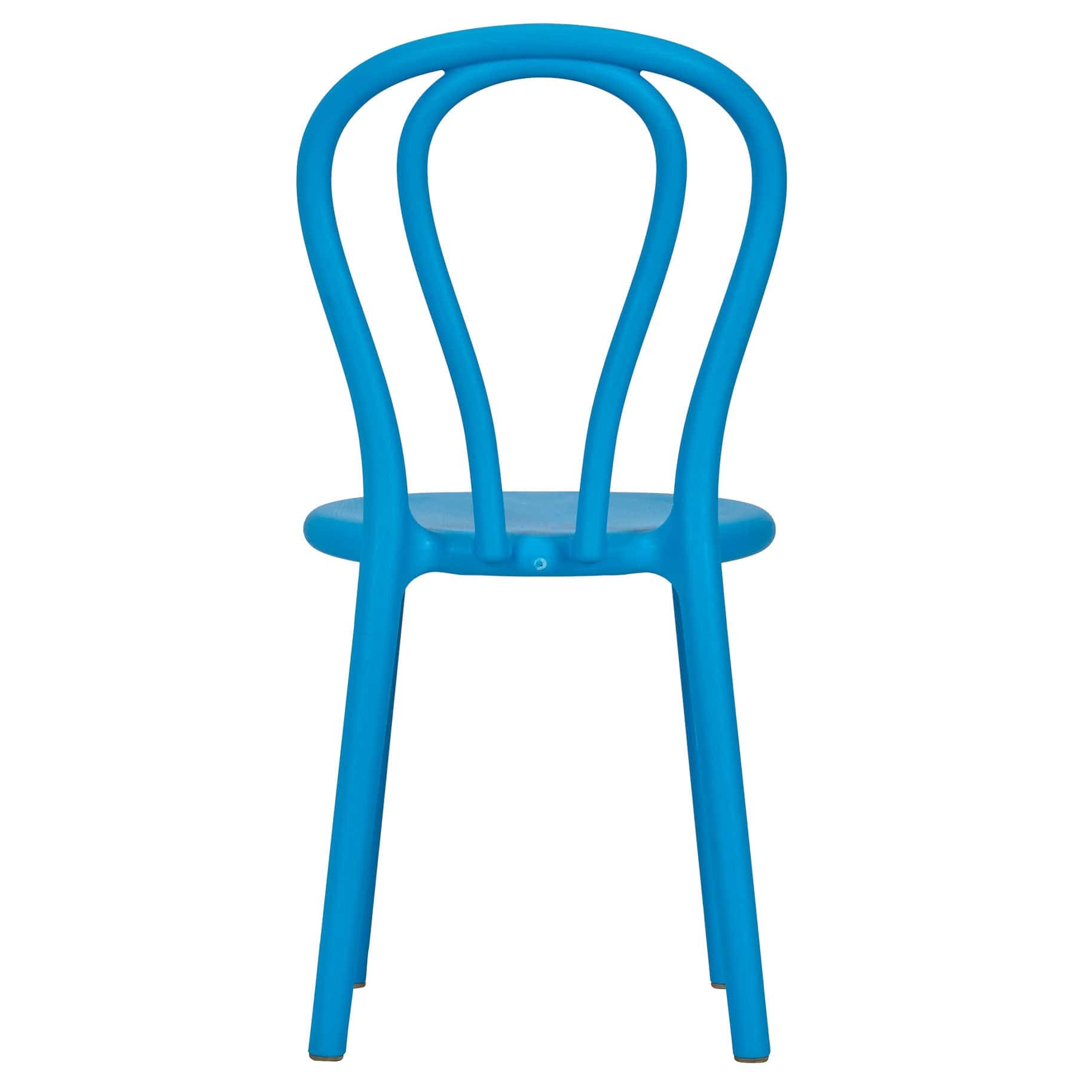 4 Pack Kids Sky Blue Resin Bentwood Festive Chair for Bedrooms and Playrooms, Image 7
