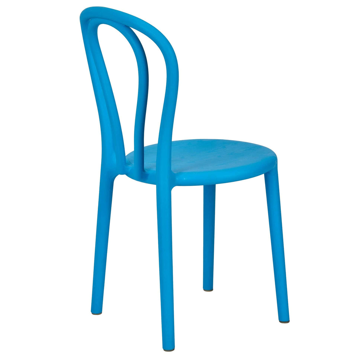 4 Pack Kids Sky Blue Resin Bentwood Festive Chair for Bedrooms and Playrooms, Image 8