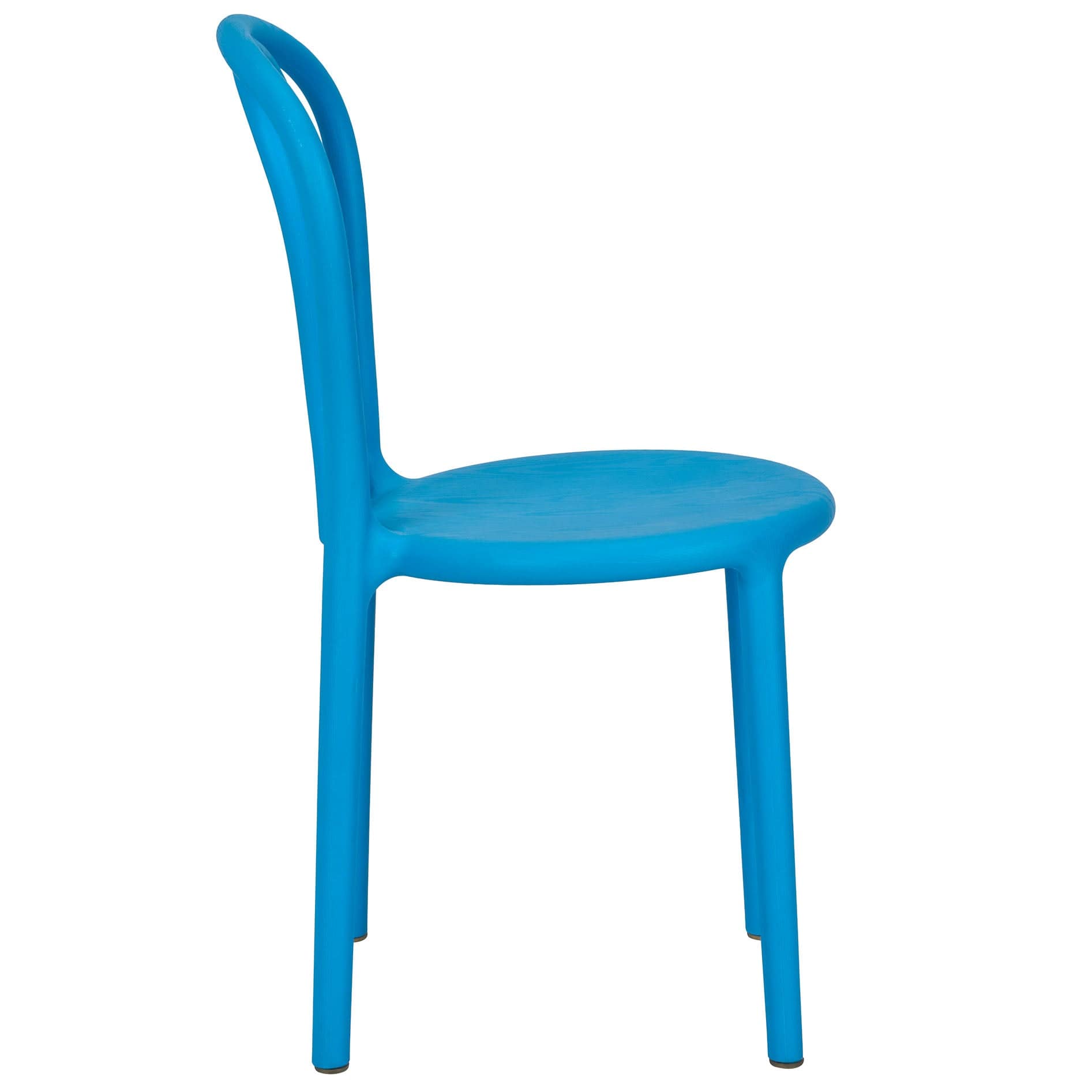 4 Pack Kids Sky Blue Resin Bentwood Festive Chair for Bedrooms and Playrooms, Image 9