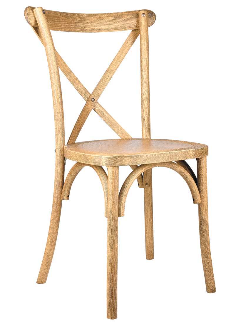 Natural ToughWood™ Cross Back Chair