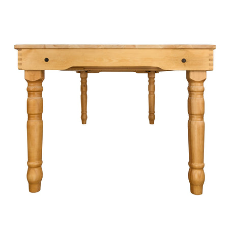 Farmhouse Dining Table 96" x 40" – Solid Pine, Seats 8–10 | Rustic Dining Room, Image 4