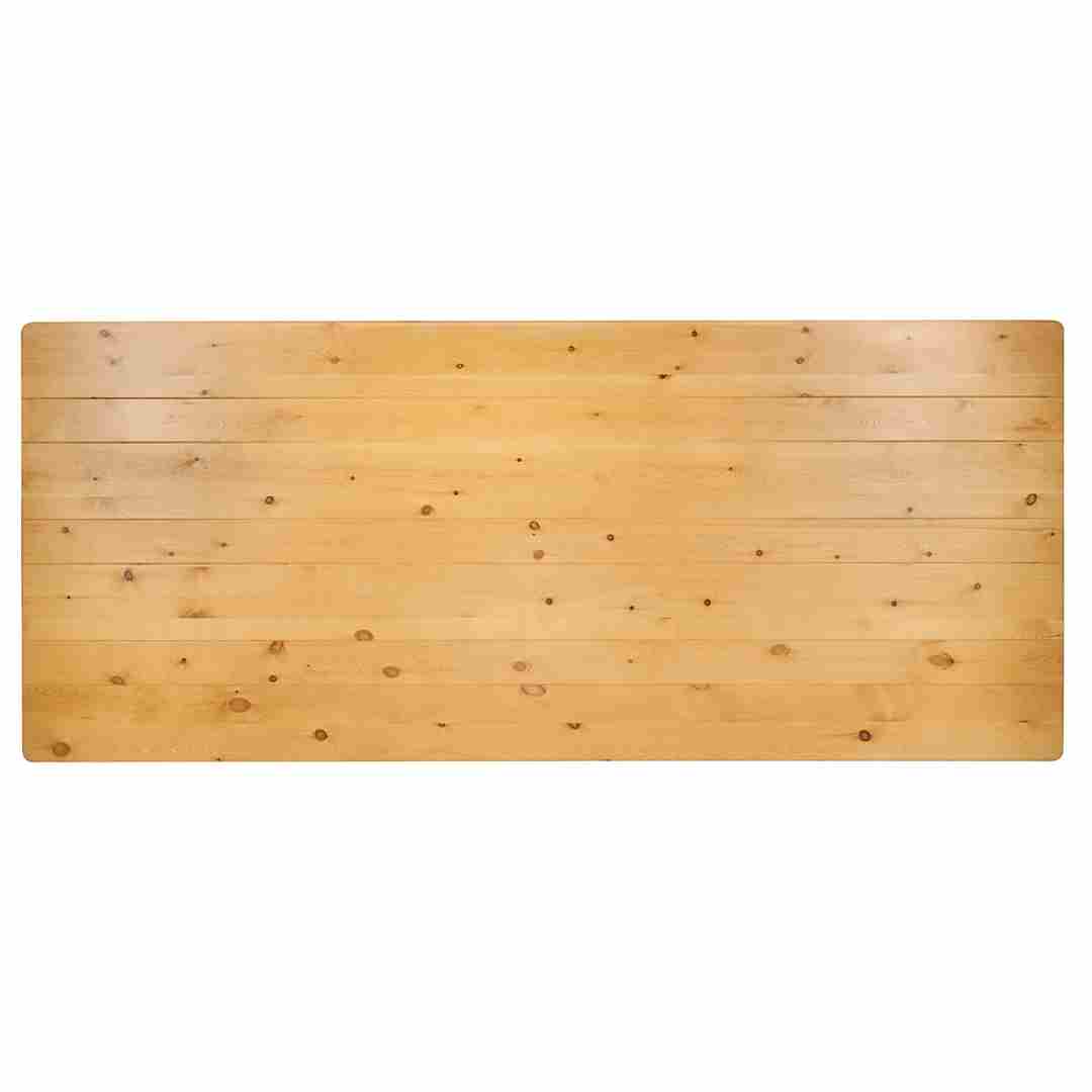 Farmhouse Dining Table 96" x 40" – Solid Pine, Seats 8–10 | Rustic Dining Room, Image 5