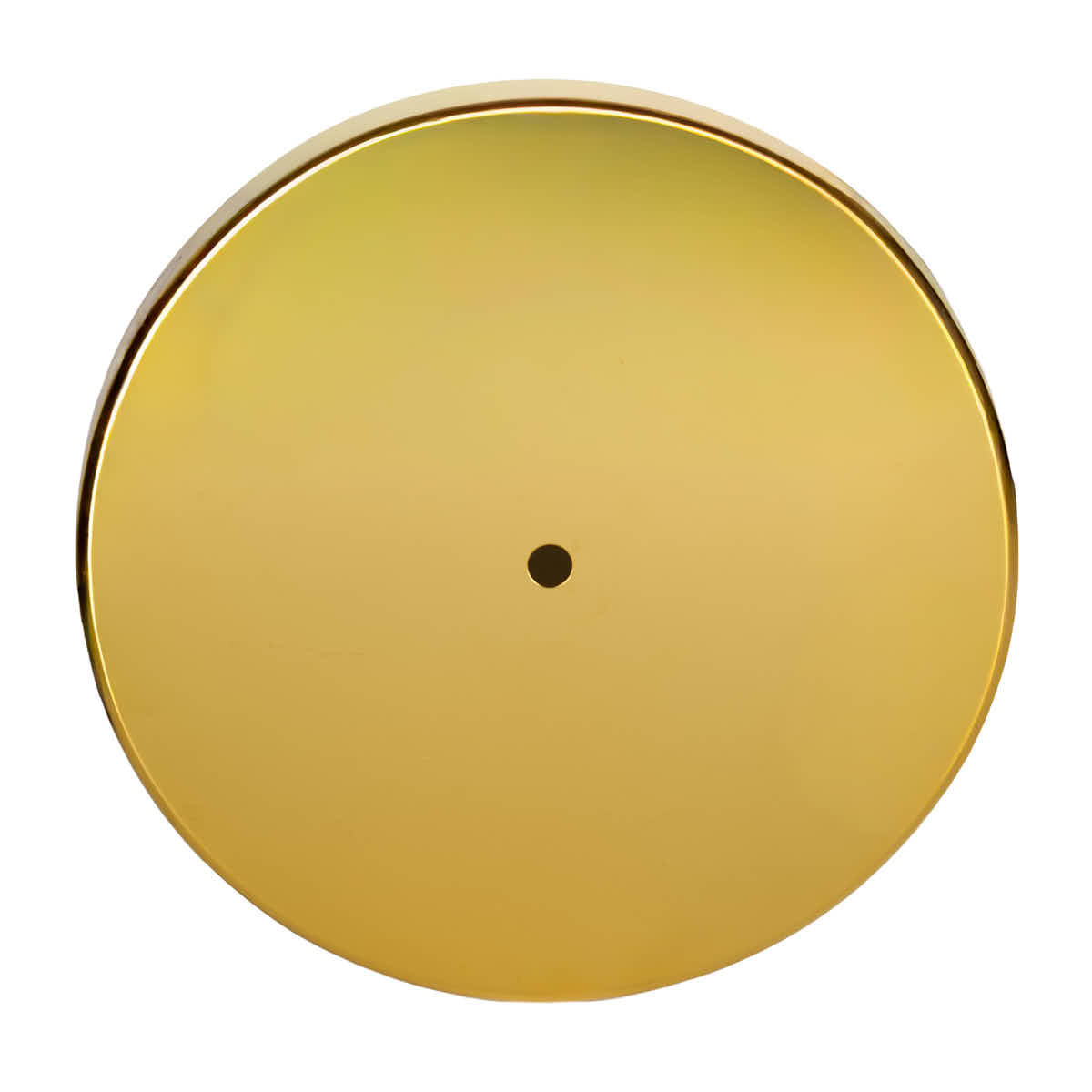 Gold Polished Stanchion with Weighted Base and Crown Top, Image 4