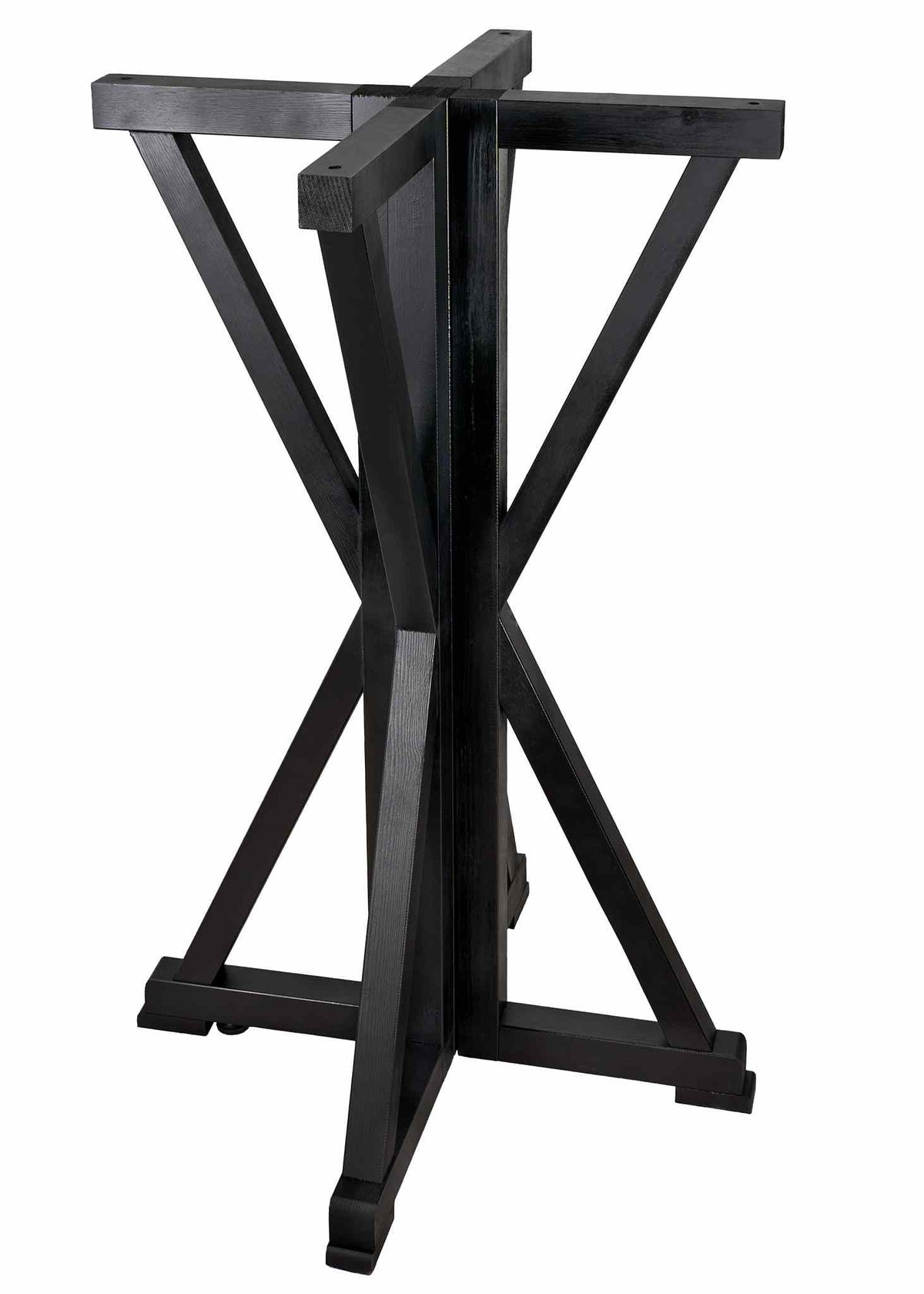 36" (3 Foot) Round Farm Cocktail Table, Black, Image 5