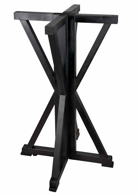 36" (3 Foot) Round Farm Cocktail Table, Black, Image 5