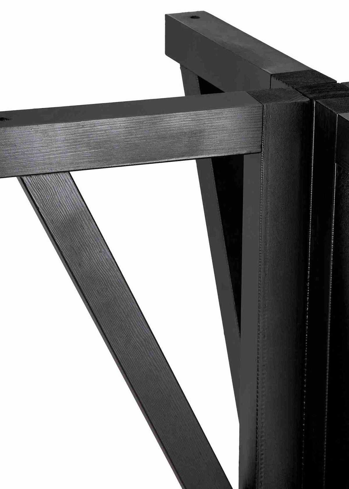 36" (3 Foot) Round Farm Cocktail Table, Black, Image 8
