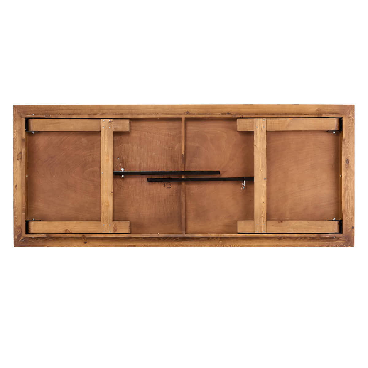 96" Farmhouse Dining Table - Chestnut Solid Pine, Seats 8-10 (Dining Room), Image 8