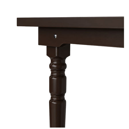 Farmhouse Dining Table 96" x 40" Fruitwood – Solid Pine, Fluted Legs, Seats 8–10 (Dining Room), Image 10