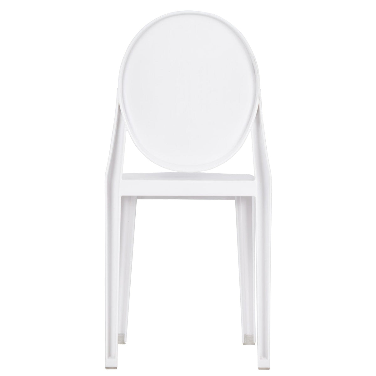 4 Pack Kids White Resin Victoria Ghost Chair for Playroom and Outdoor Patio Use, Image 7