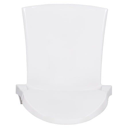 4 Pack Kids White Resin Victoria Ghost Chair for Playroom and Outdoor Patio Use, Image 10