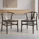 Black with Rope Seat