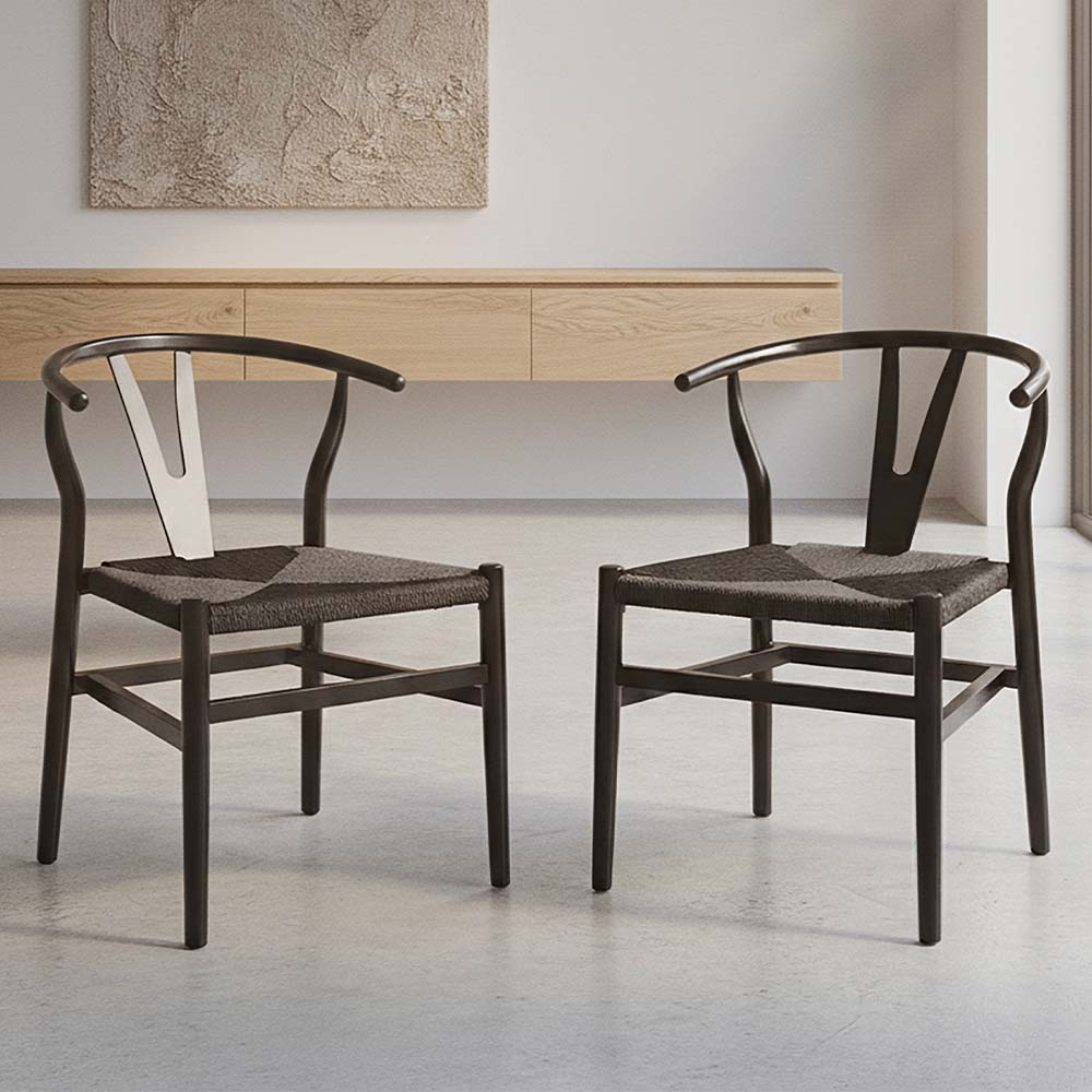 Black with Rope Seat