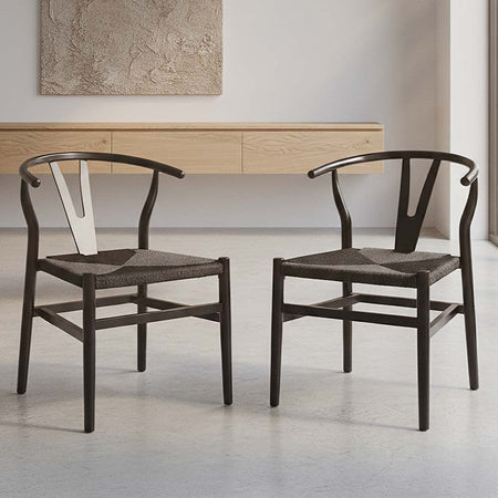 Black with Rope Seat